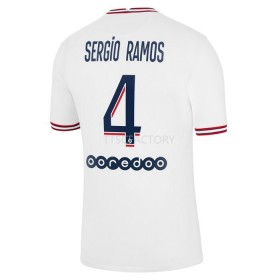 Paris Saint-Germain Sergio Ramos 4 Fjerde Fotballdrakt 2021/22 Kortermet